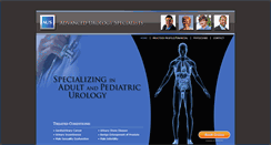 Desktop Screenshot of californiaurology.net