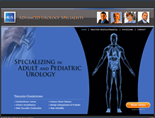 Tablet Screenshot of californiaurology.net